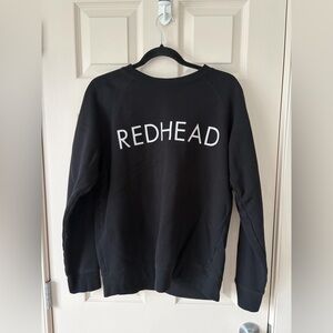 Brunette The Label REDHEAD Sweater - black & white - women’s M/L